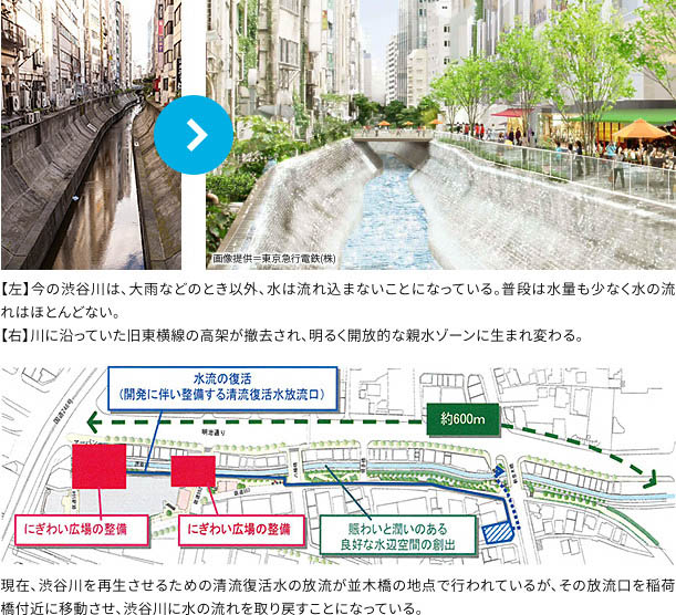 新旧渋谷川
