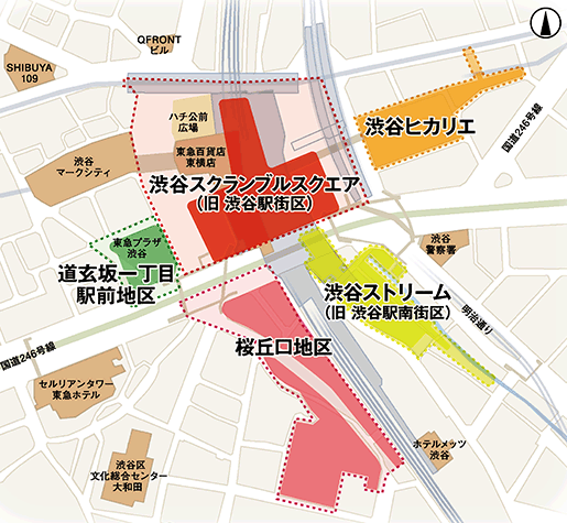 渋谷の未来図