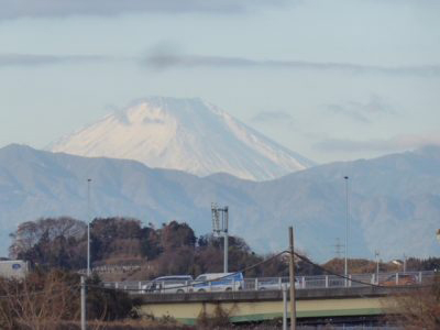 富士山のアップ!