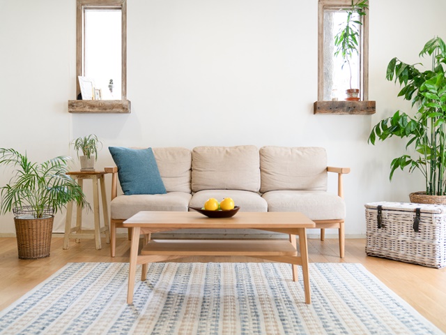 部屋カーペットを敷くイメージ