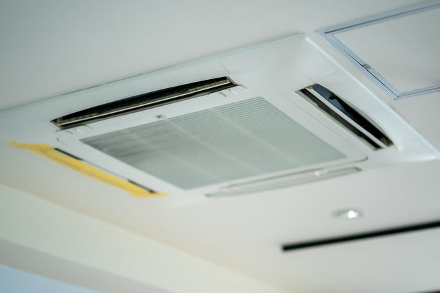 トランクルームに設置された空調のイメージ