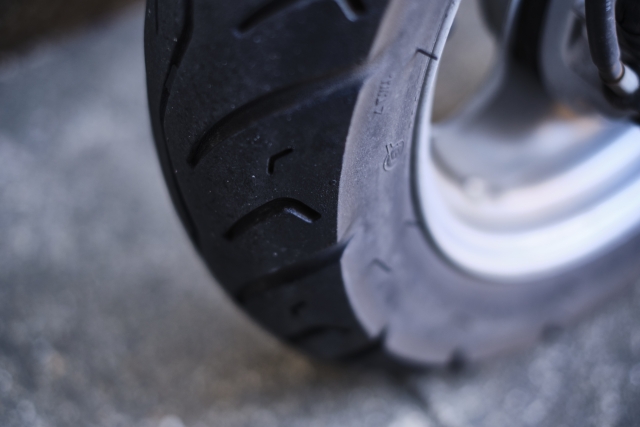 バイクのタイヤ
