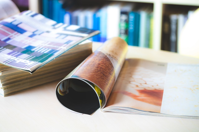 パンフレットの収納イメージ