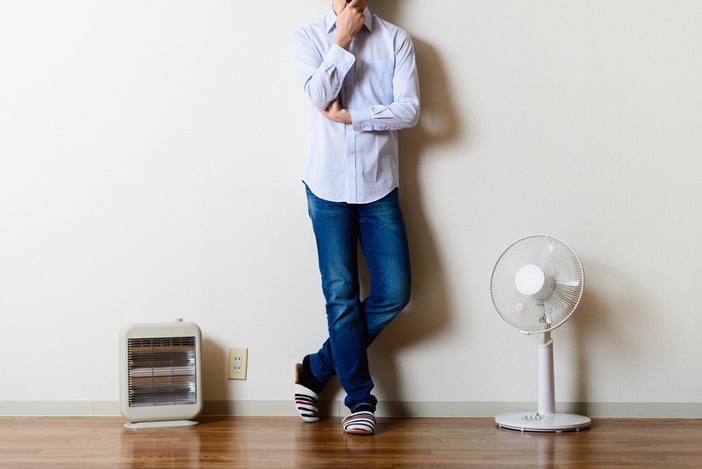 季節家電の収納