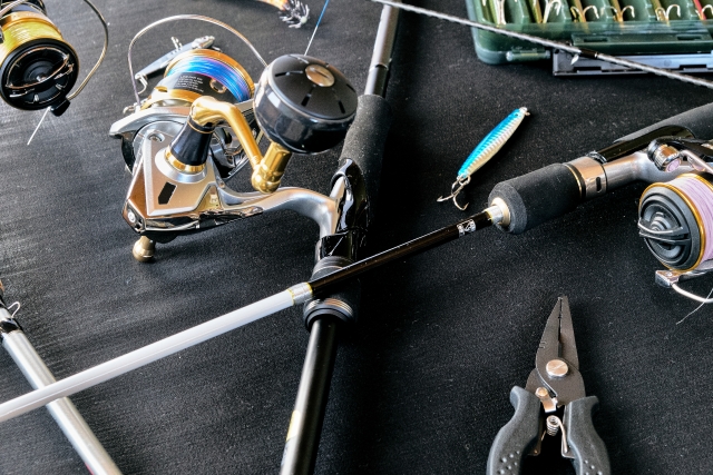 釣り具の収納にトランクルームを活用する