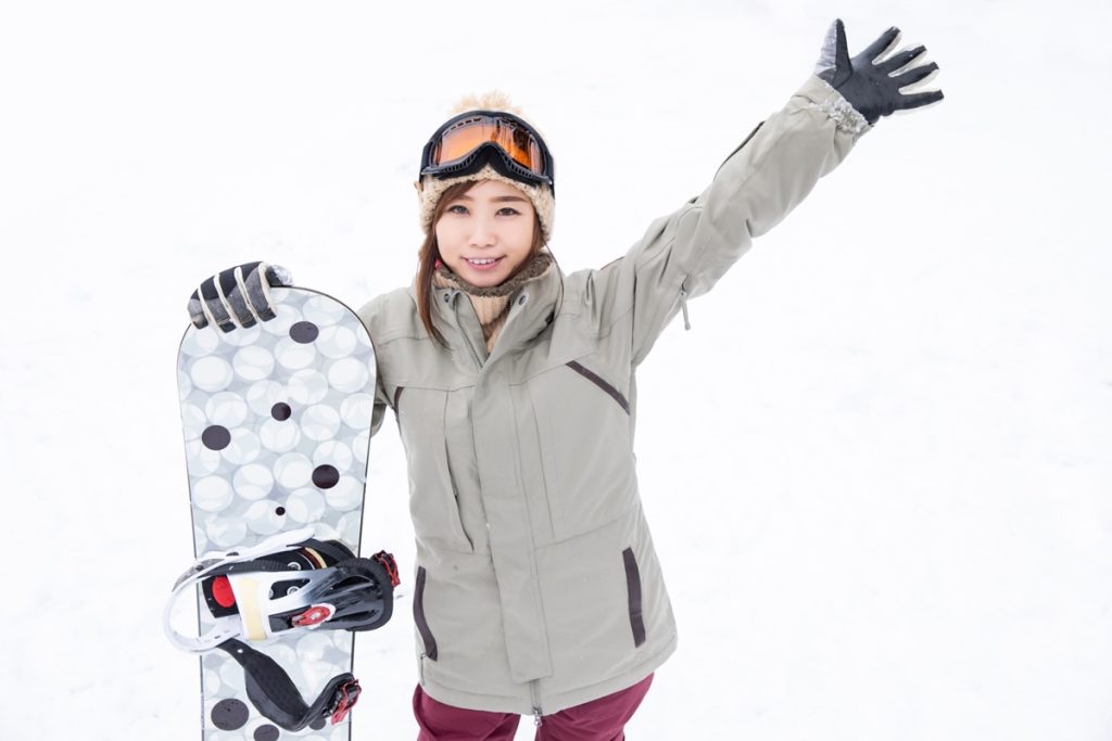 スノーボードの収納方法