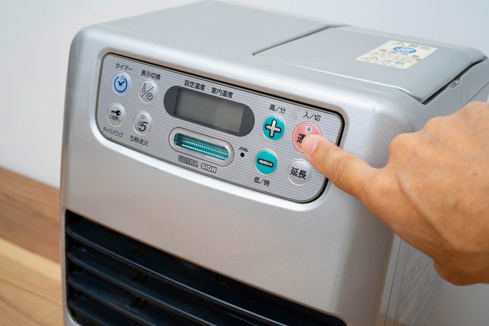 ストーブ・ファンヒーター収納時の注意点