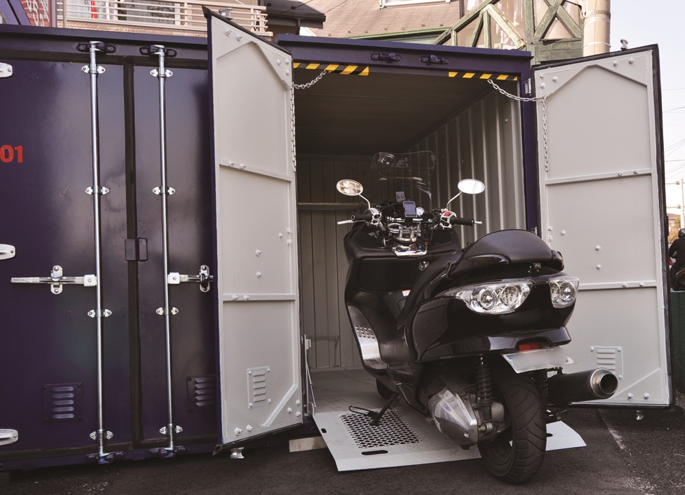 バイクコンテナを利用する際の注意点