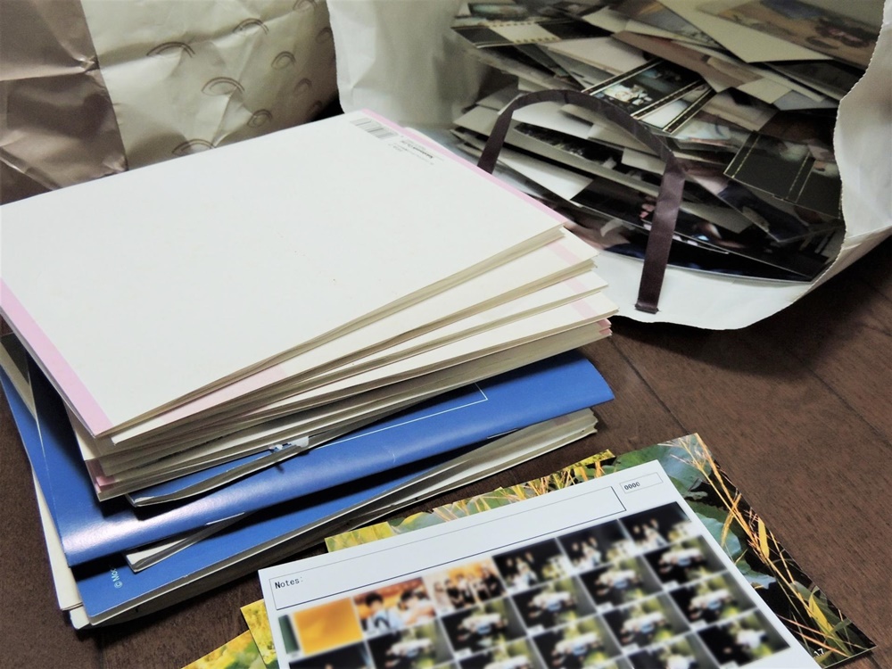 アルバムをスマートに収納する工夫