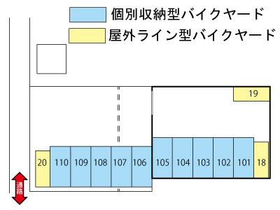 バイクヤード港北区樽町