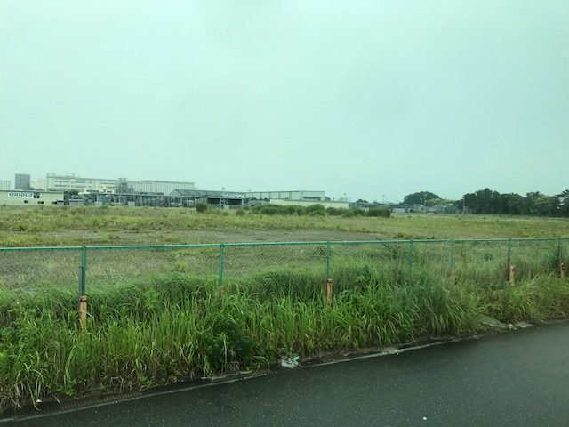 八幡海岸の土地