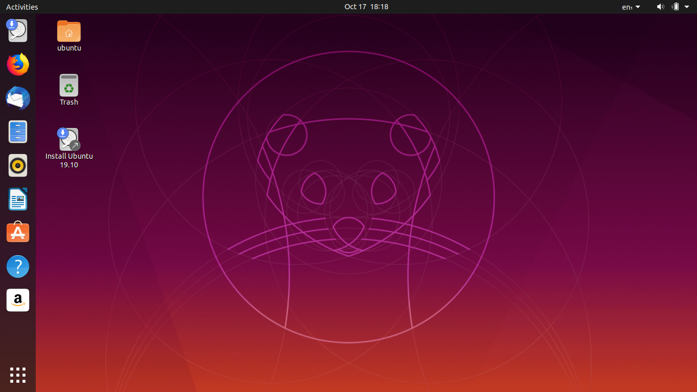 Ubuntu画面