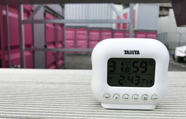 コンテナ倉庫の温度はどれくらい？