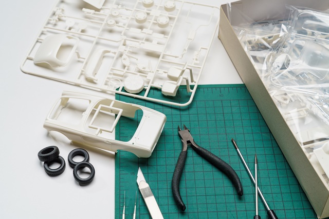 プラモデルの箱