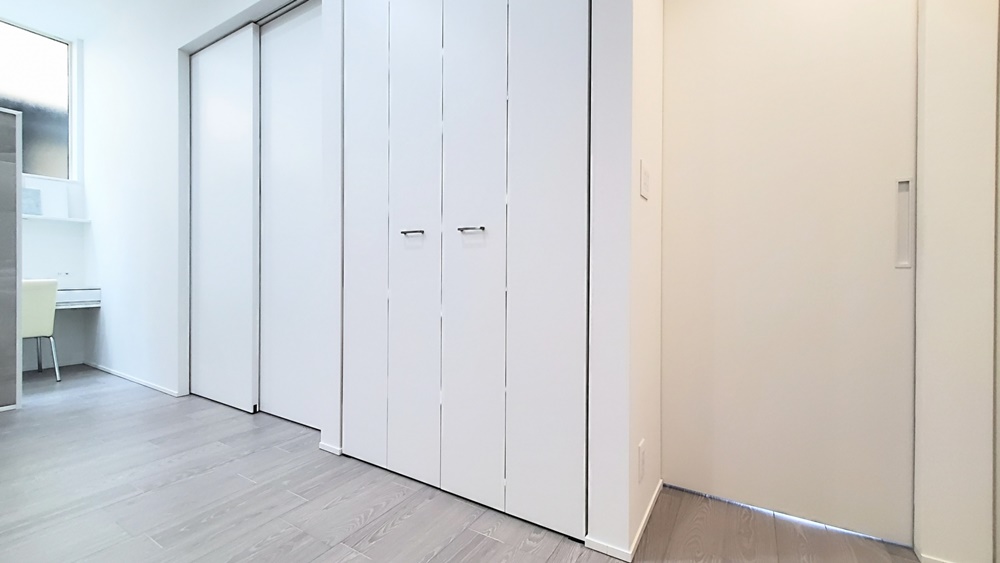 備蓄用防災グッズの収納場所